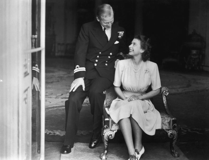 The Queen and Prince Philip Engagement Announcement, July 1947