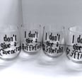 We Give MANY Hufflef*cks About These Harry Potter Swear Word Wine Glasses