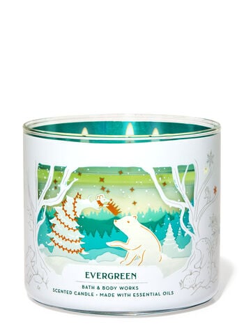 Evergreen Three-Wick Candle