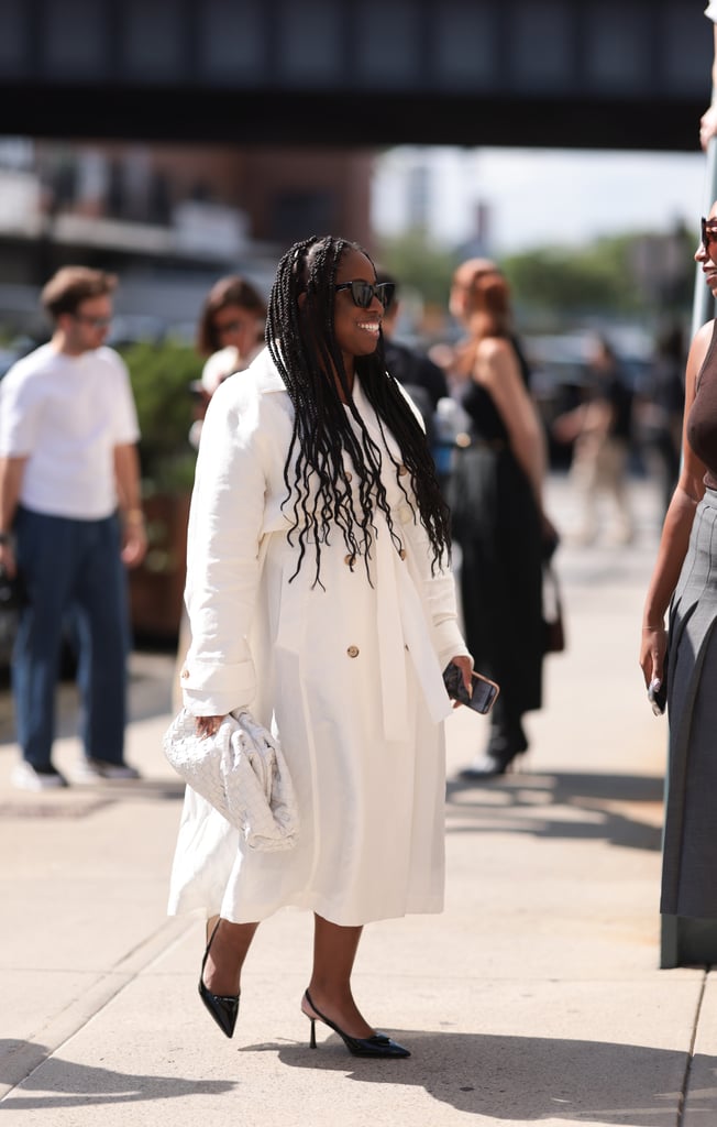 Look Back at NYFW Spring 2025 Street Style Trend: All White