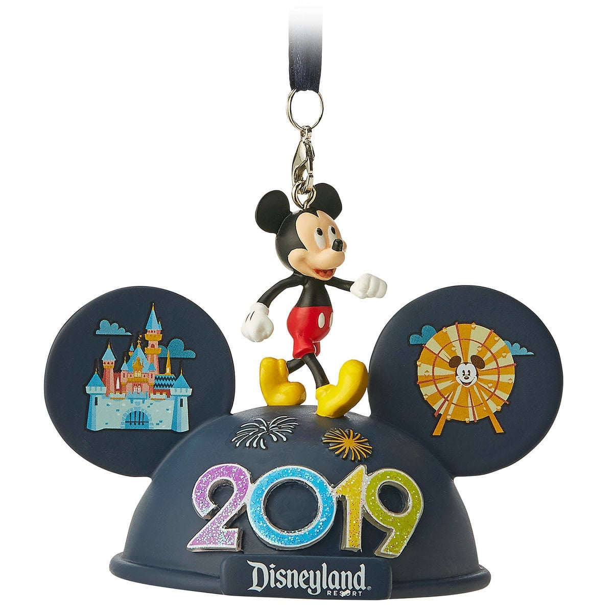Mickey Mouse Light-Up Ear Hat Ornament 