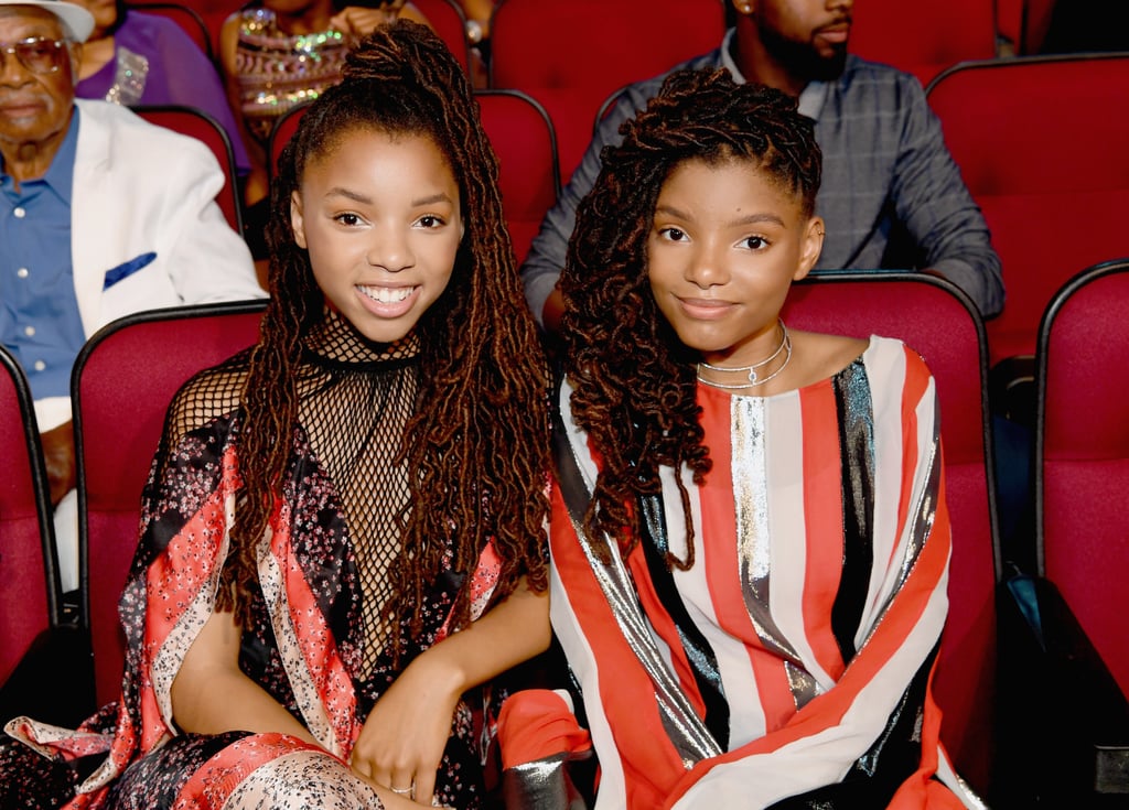 Pictured: Halle and Chloe Bailey