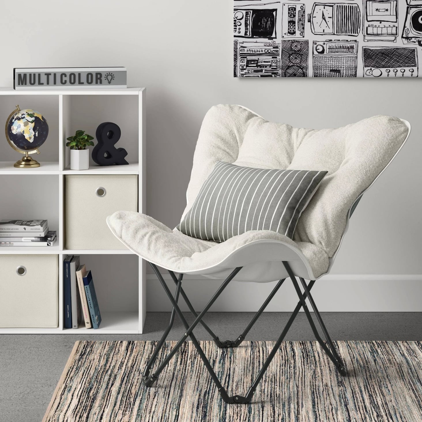 target room essentials butterfly chair
