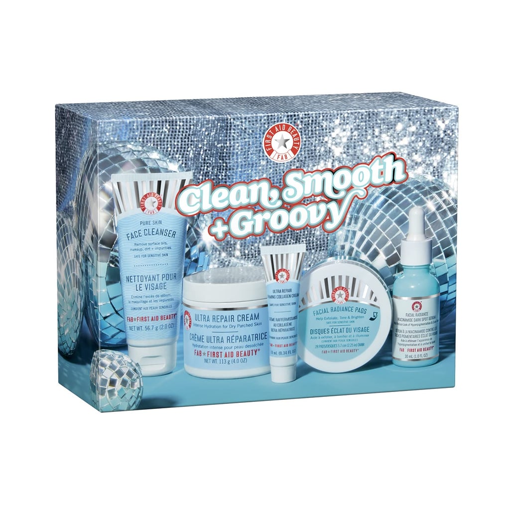 A Skin Care Gift Set: First Aid Beauty Clean, Smooth + Groovy Gift Set