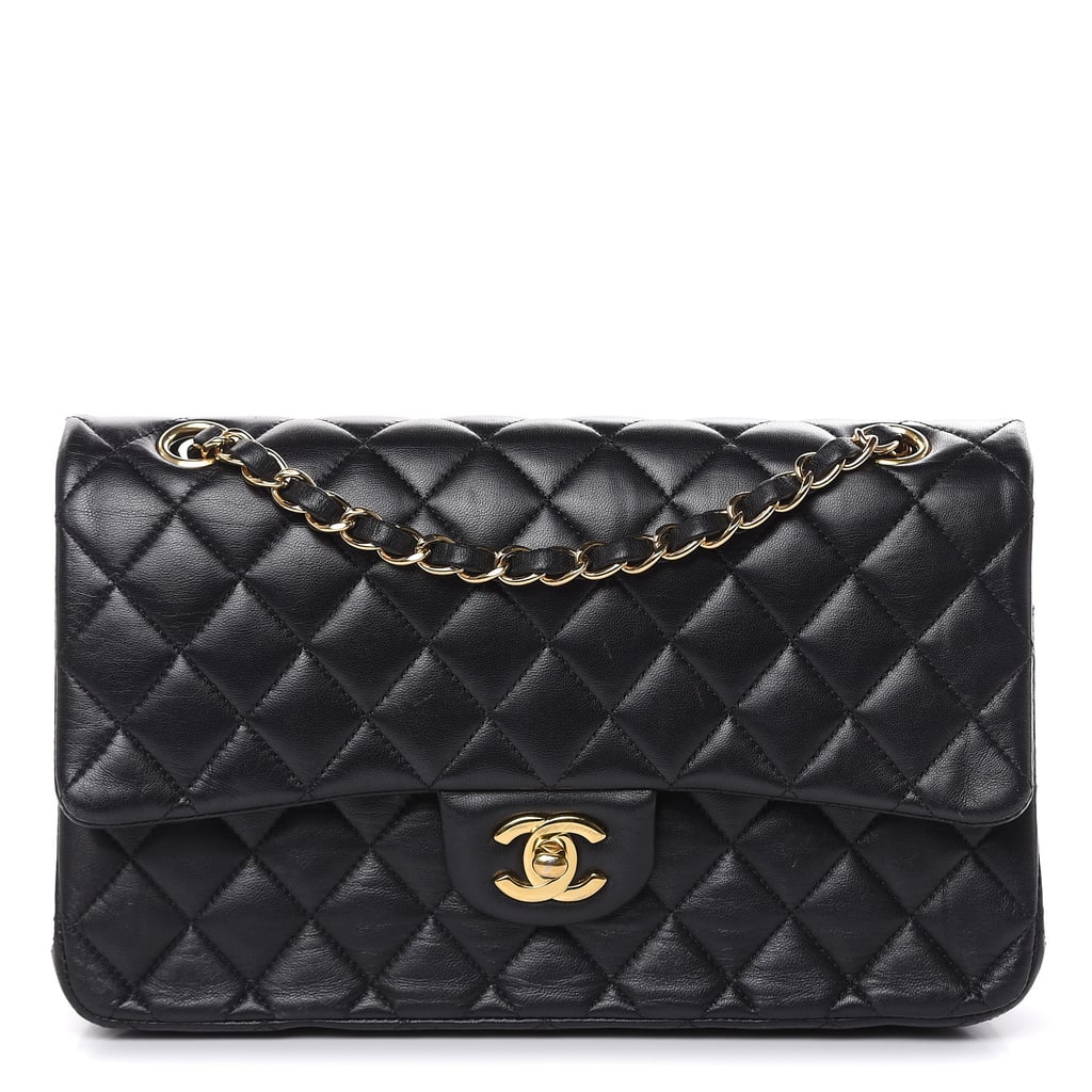 Chanel Lambskin Quilted Medium Double Flap Bag