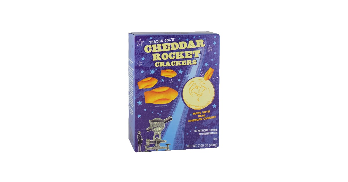 Cheddar Rocket Crackers NutFree Trader Joe's Snacks POPSUGAR
