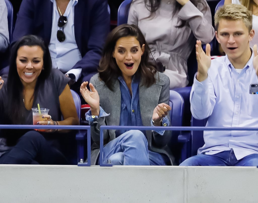 Katie Holmes at the US Open 2017