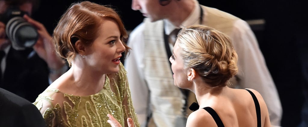 Celebrities Inside the Oscars Pictures 2015