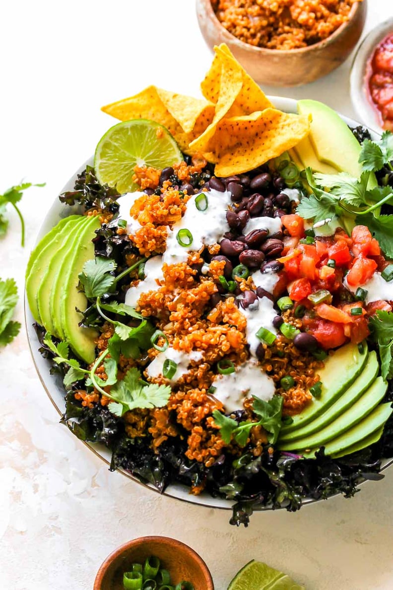 30-Minute Loaded Quinoa Taco Salad