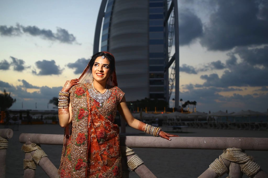 Indian Bride s Wedding  Dresses  in Dubai  POPSUGAR Fashion