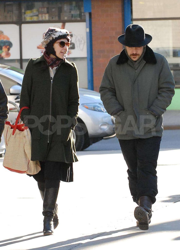 Maggie and Peter Bundled Up in NYC