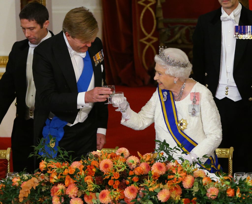 Prince William and Kate Middleton at State Banquet 2018