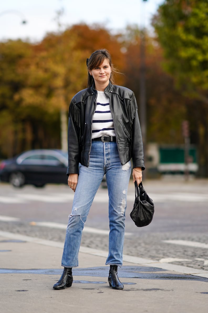 Ankle Boots With Belted Jeans