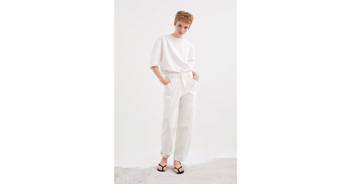 zara cargo trousers with pockets