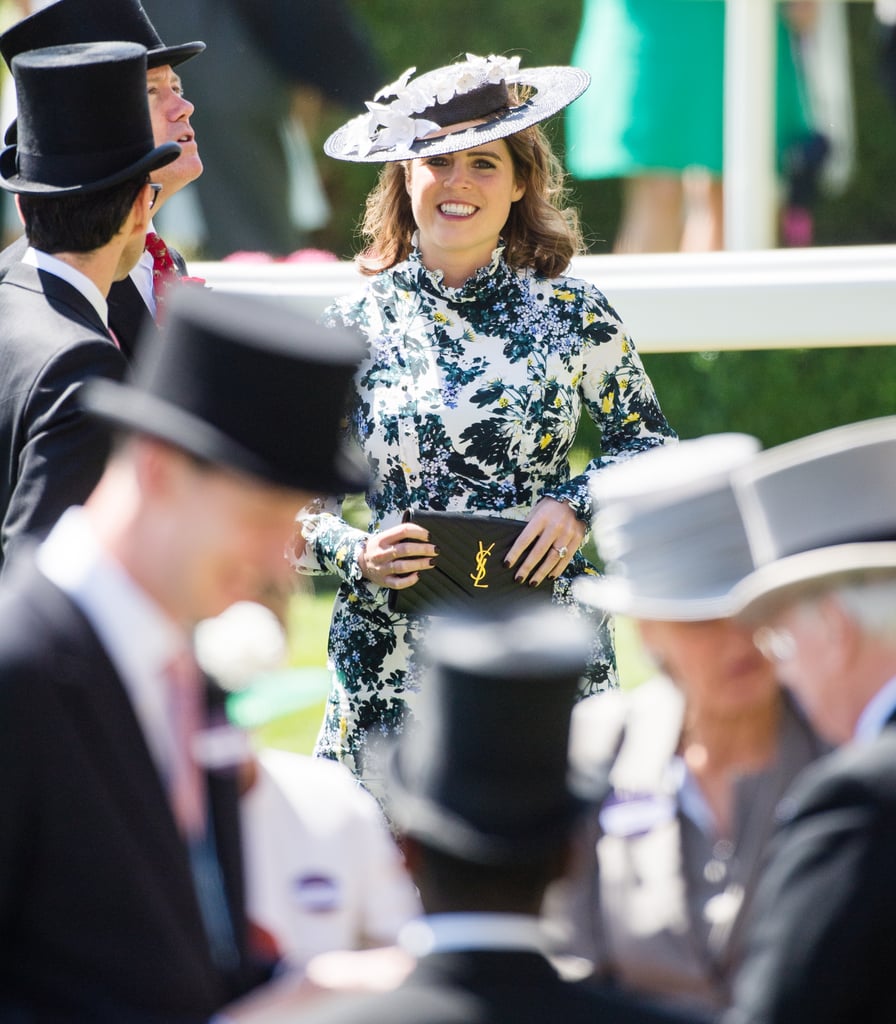 Princess Eugenie Wearing Erdem at Royal Ascot
