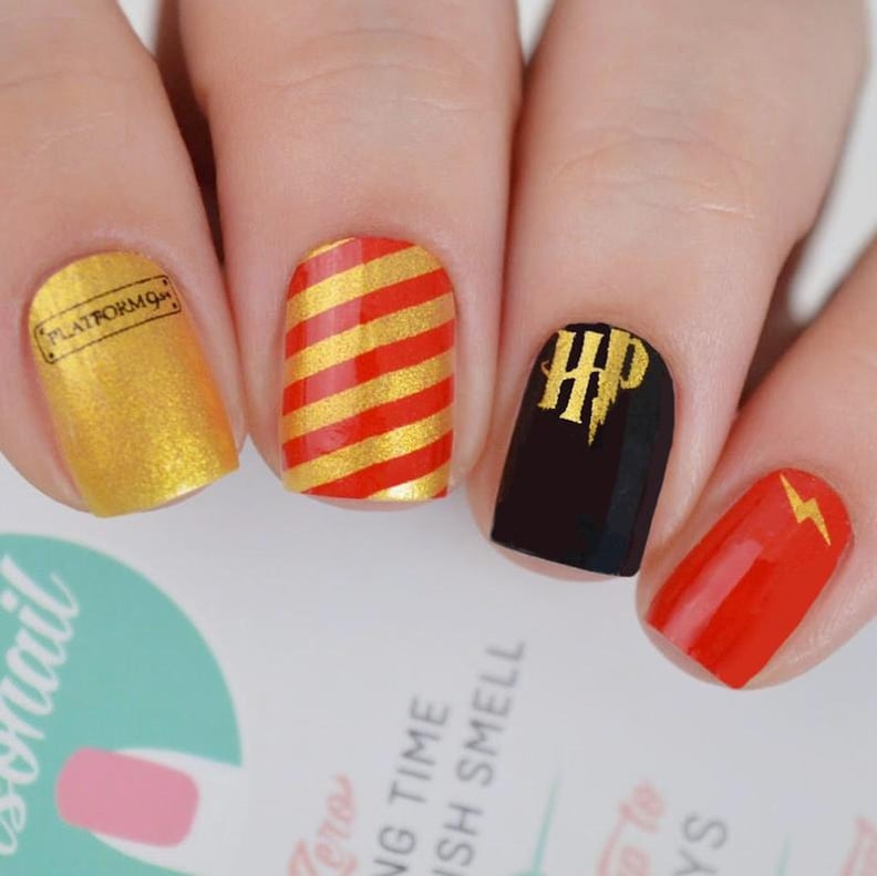 Harry Potter-Themed Nail Polish Wraps