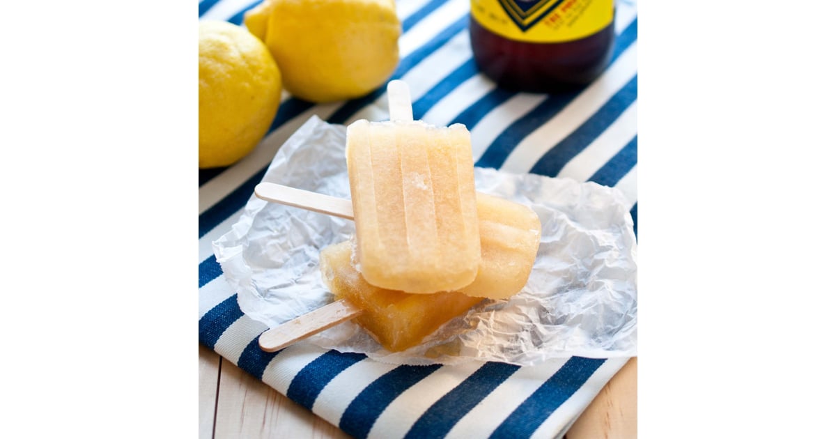 Beer Popsicles Lemon Pale Ale Boozy Popsicle Recipes POPSUGAR Food