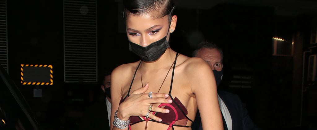 Zendaya's Sheer Nensi Dojaka Dress at the Dune Afterparty