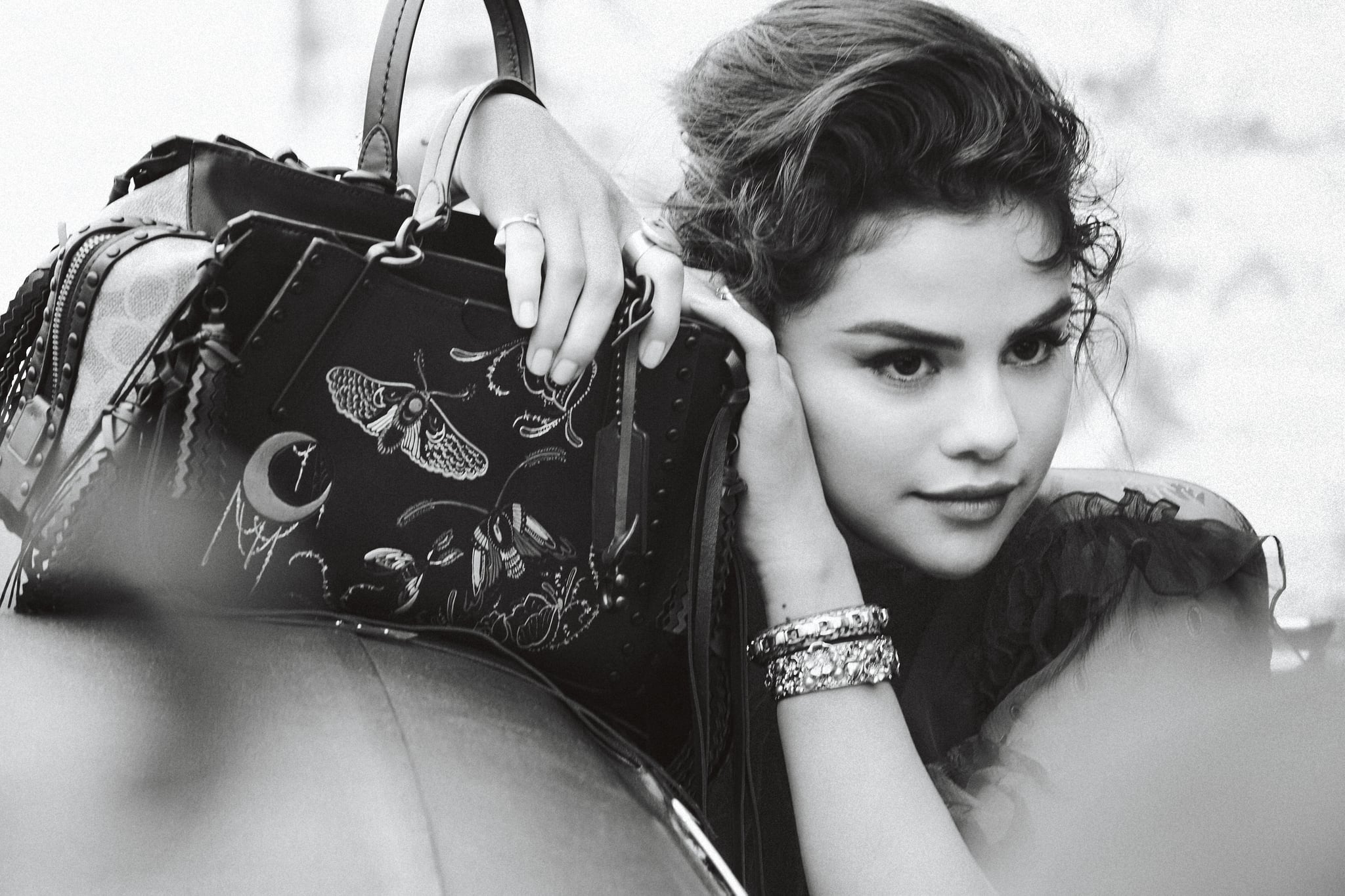Selena Gomez Is Party-Ready in Coach's Glitzy Holiday Ad Campaign -  Fashionista