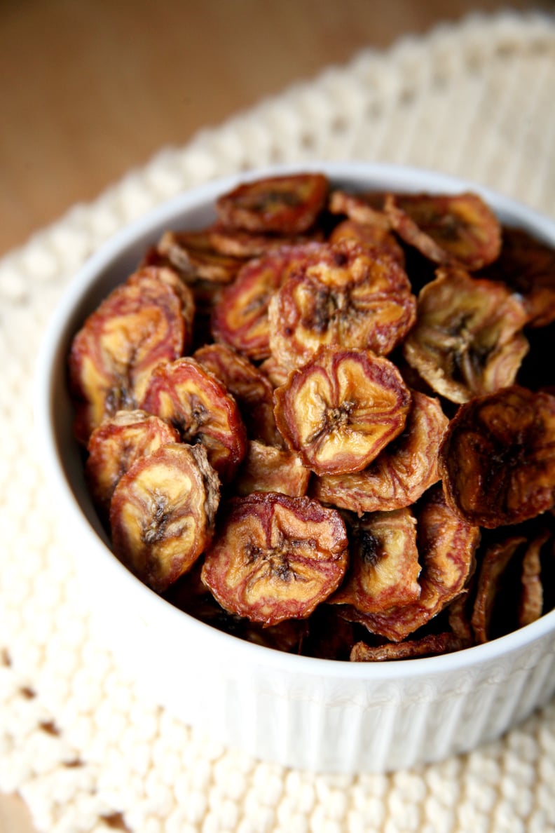 Baked Cinnamon Banana Chips