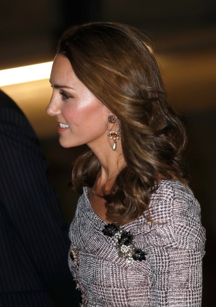 Kate Middleton Plaid Erdem Dress October 2018