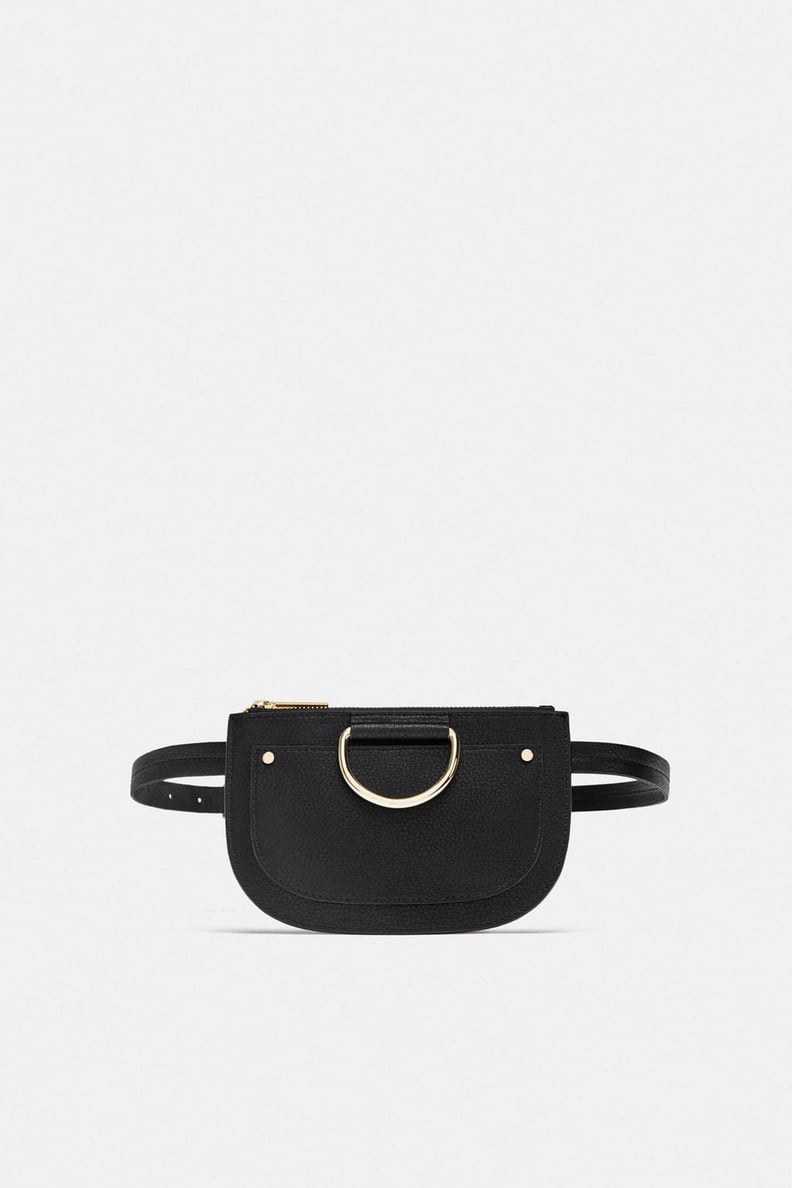 Zara Black Belt Bag