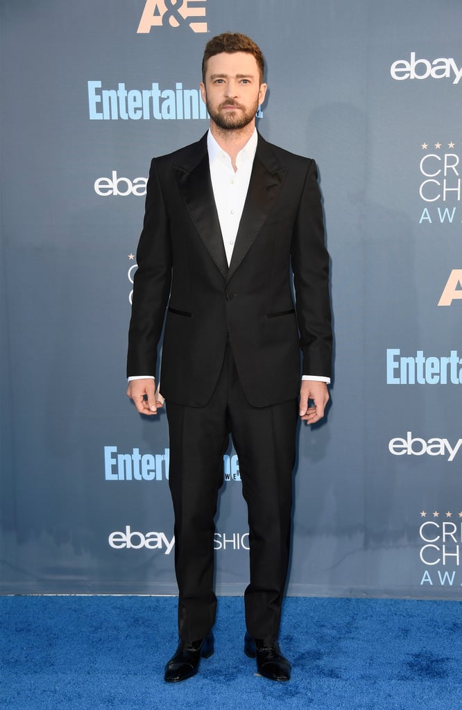 Justin Timberlake and Jessica Biel at 2017 Critics' Choice