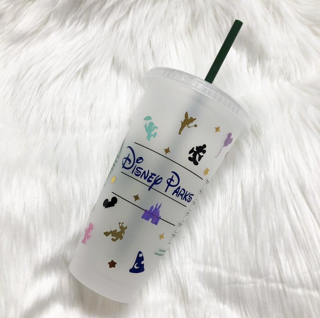 Disney-Inspired Starbucks Cup Starbucks Cold Cup Minnie Mouse Inspired Cup Minnie Mouse Cold Cup
