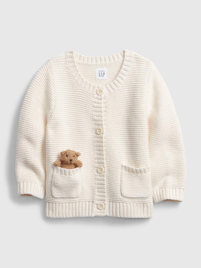 Gap Baby Sweater with Pocket Brannan Bear Toy