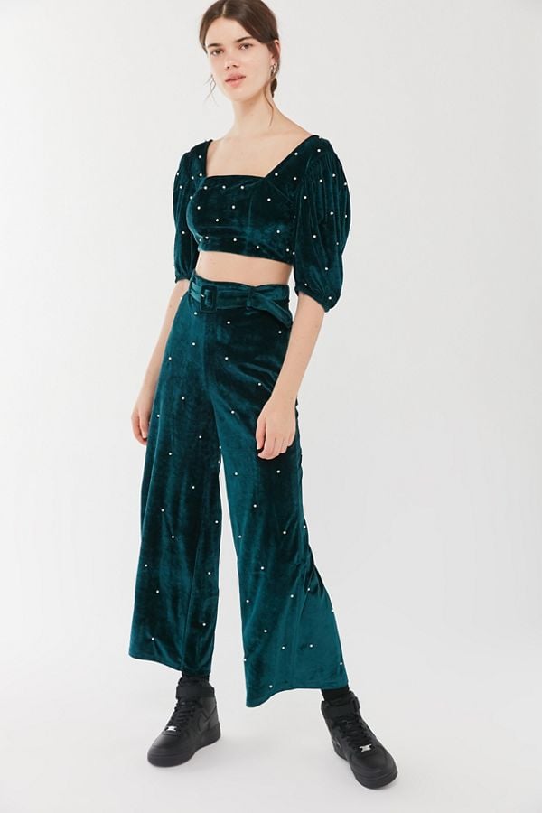 UO Perla Embellished Set