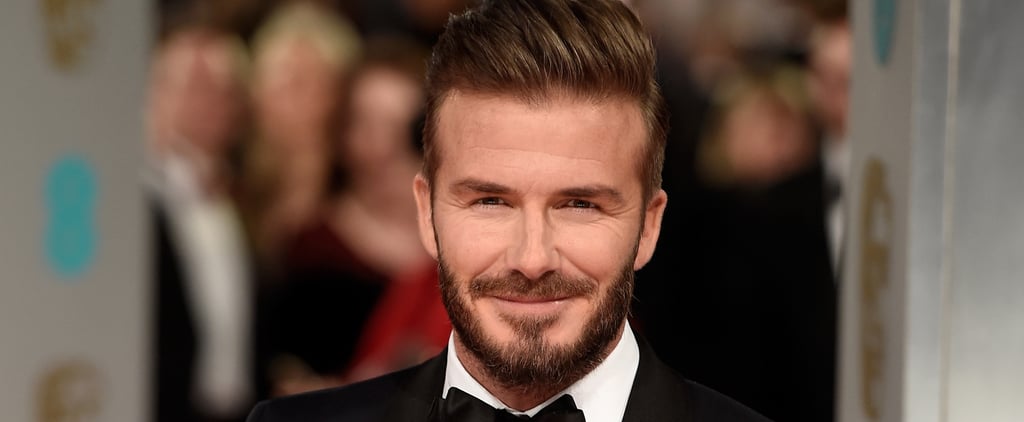 David Beckham Posts a Picture of Harper on Instagram 2015