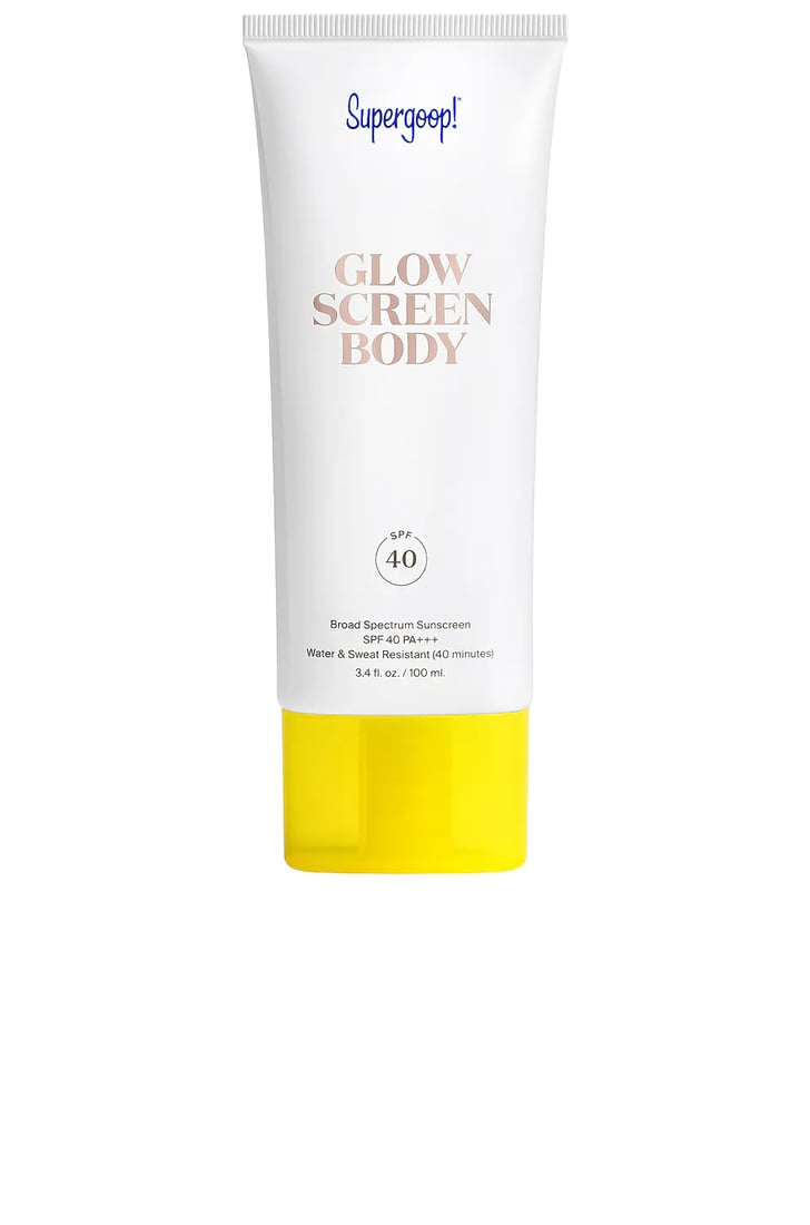 Best SPF Body Shimmer Supergoop! Glowscreen Body SPF 40 Best Body