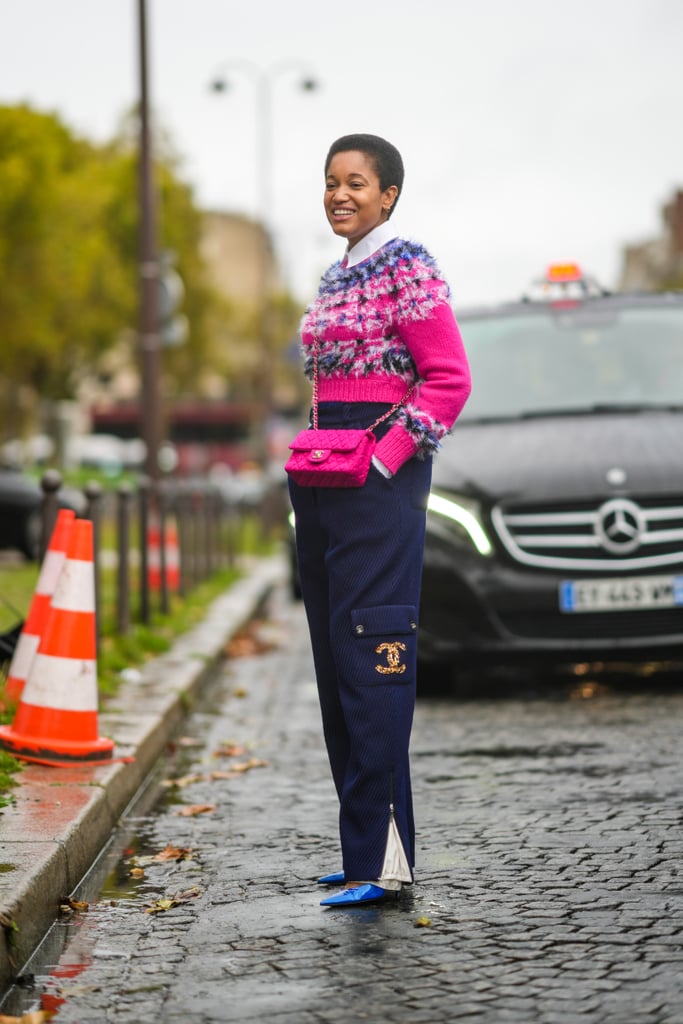 Tuck a Collared Shirt Under a Sweater For a Preppy Touch How to
