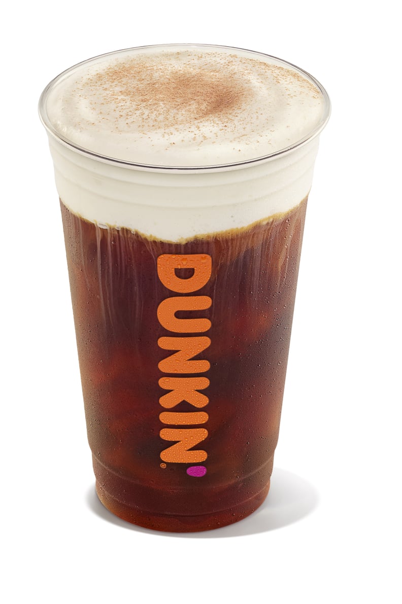 Dunkin's New Summer 2021 Smoked Vanilla Cold Brew with Sweet Cold Foam