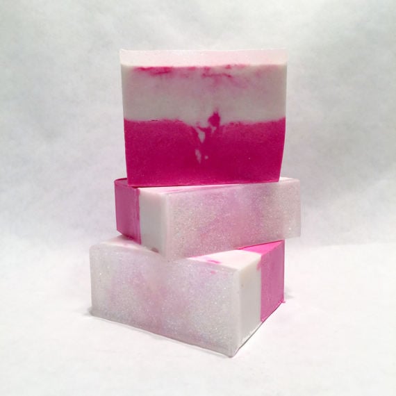 SasySoapsAndSuch Totally Barbie Juicy Pomegranate Goat Milk Soap