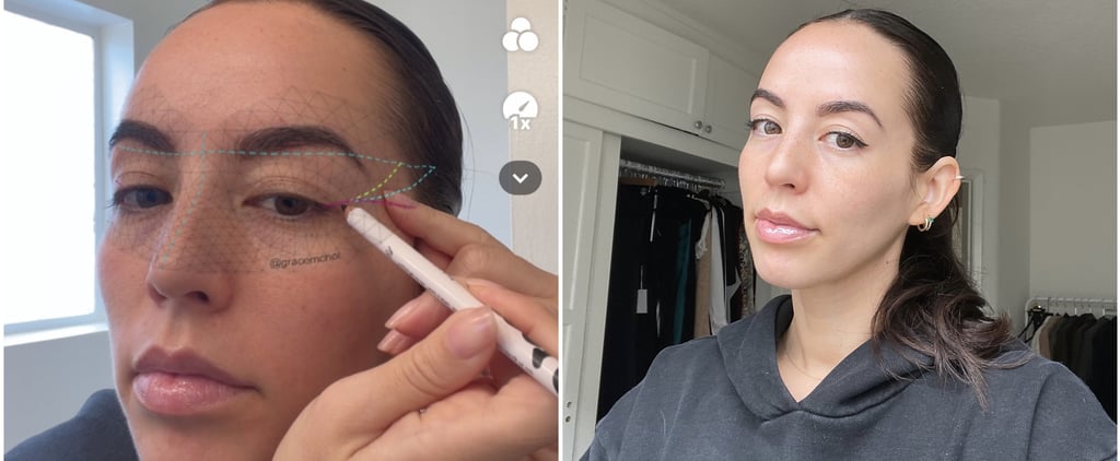 I Tried TikTok's Eyeliner Filter Hack: See the Photos