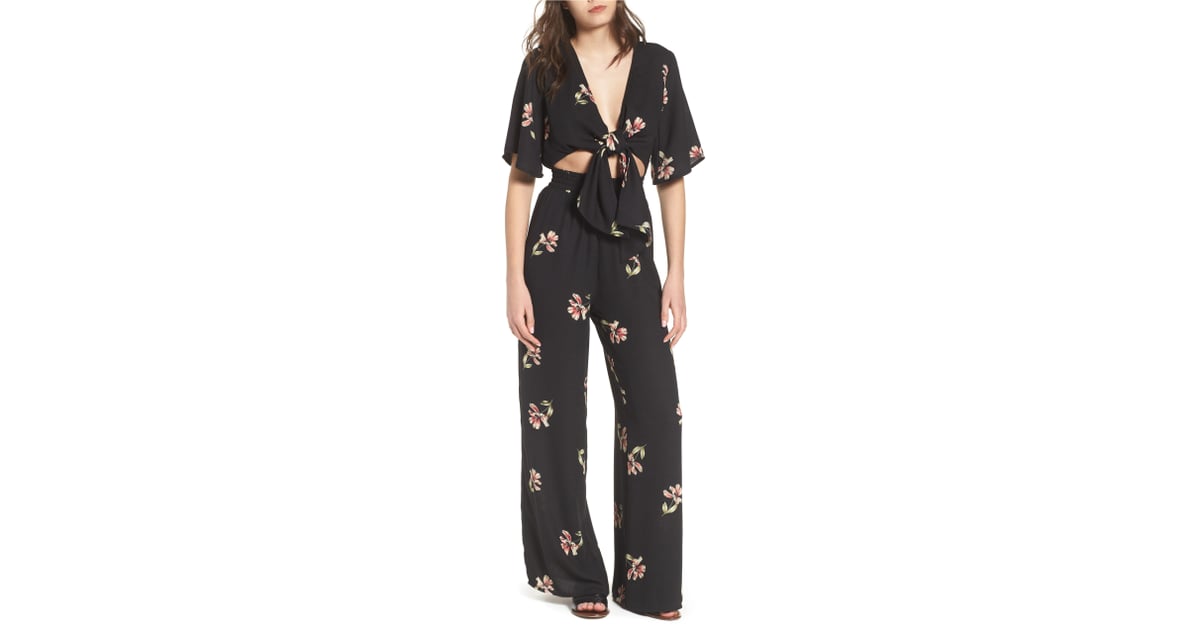 Socialite Tie Front Jumpsuit Oh Yes 17 Comfortable Jumpsuits To Wear Every Day Of Your Life Forever And Ever Popsugar Fashion Photo 6
