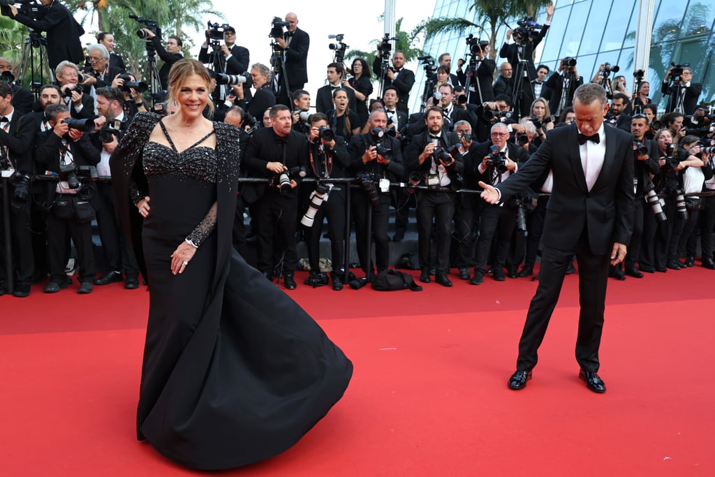 Tom Hanks and Rita Wilson Dance on the Cannes Red Carpet