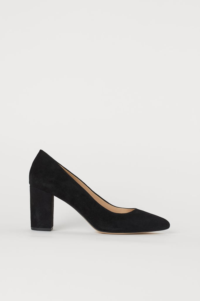 Suede Pumps
