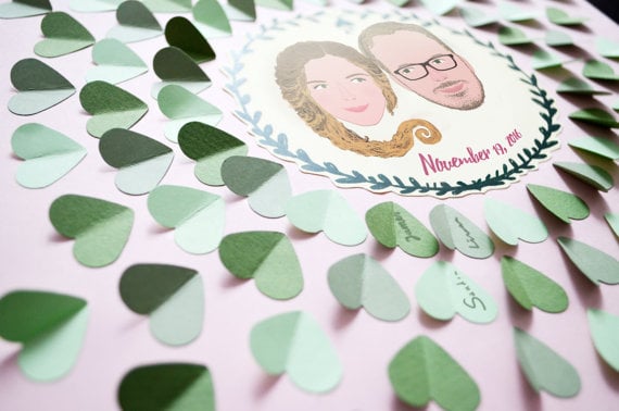 Unique Wedding Guestbooks Popsugar Love And Sex 8740