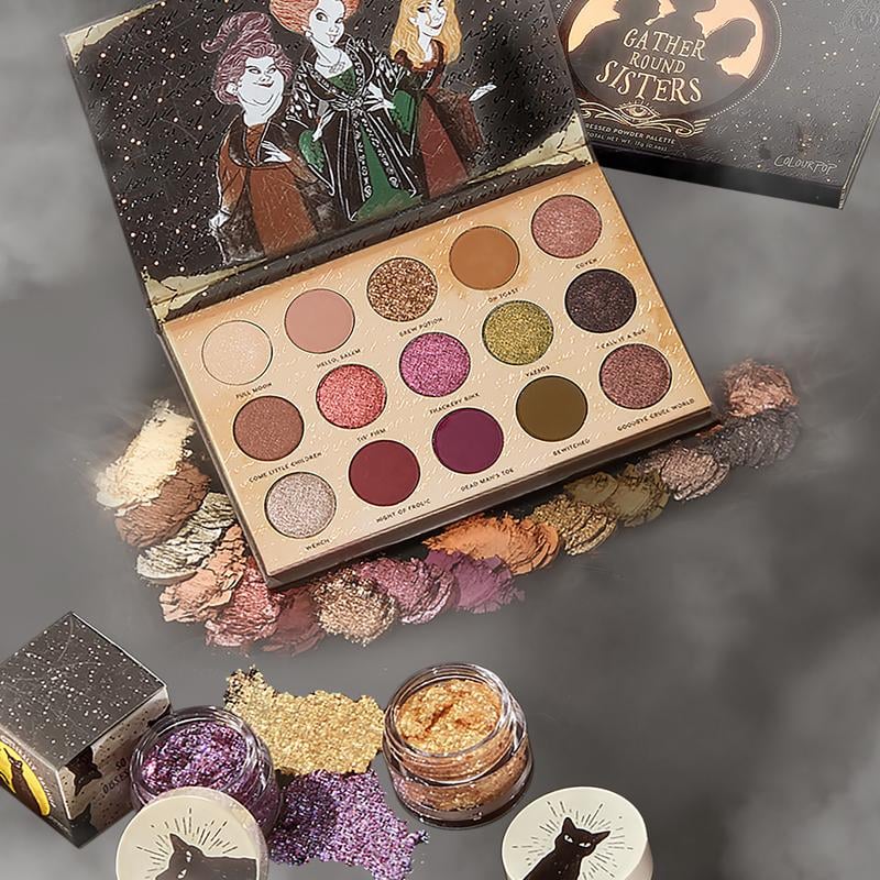 Colourpop x Hocus Pocus Trouble Is Brewing Eye & Glitter Set