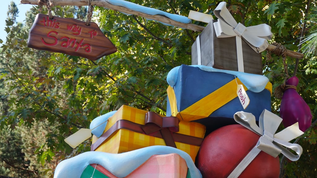 You can visit Santa Claus at Pooh's Thotful Spot in Critter Country at Disneyland Park.