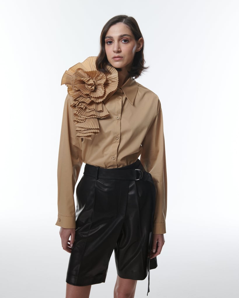 Theo The Label Echo Rosette Shirt