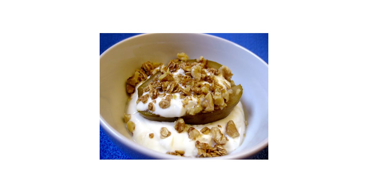 Baked Pears With Yogurt and Granola Recipe POPSUGAR Fitness