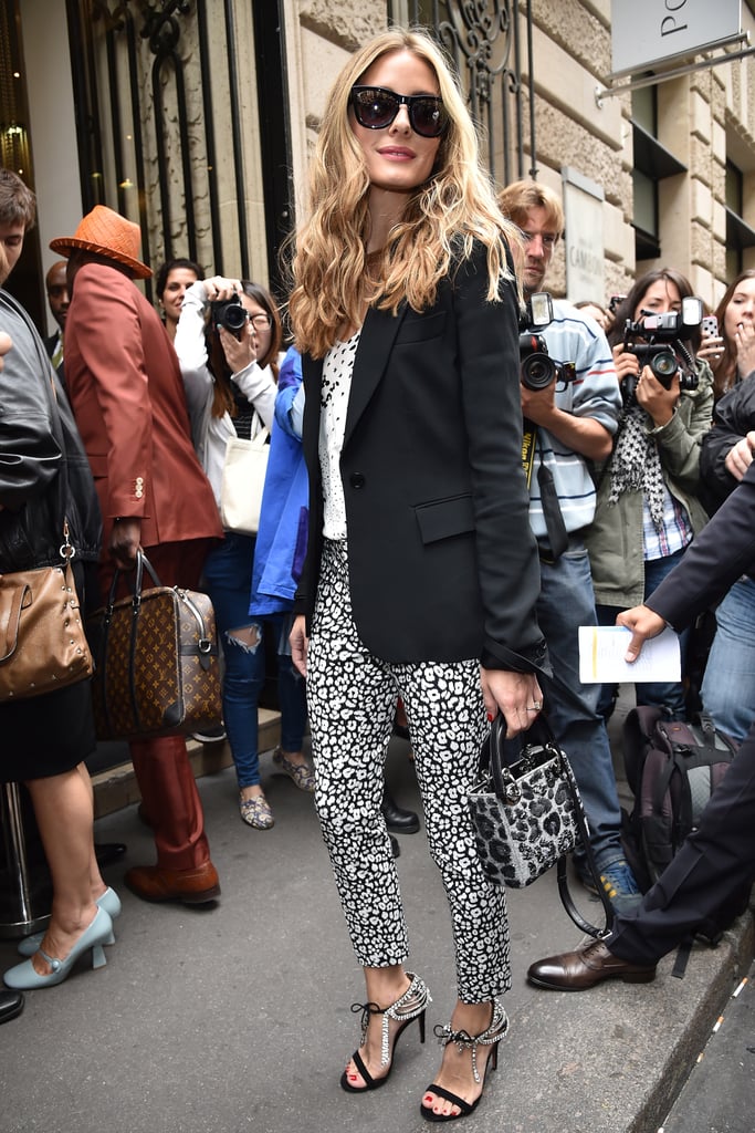 And then wear Banana Republic pants to Haute Couture Fashion Week too ...