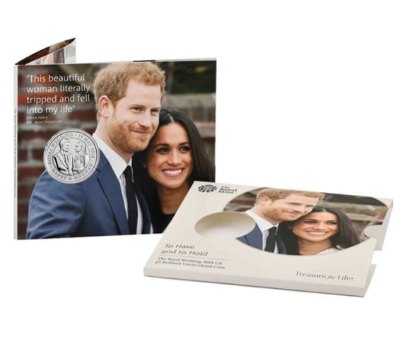 The Royal Wedding 2018 UK £5 Brilliant Uncirculated Coin (£13.00)