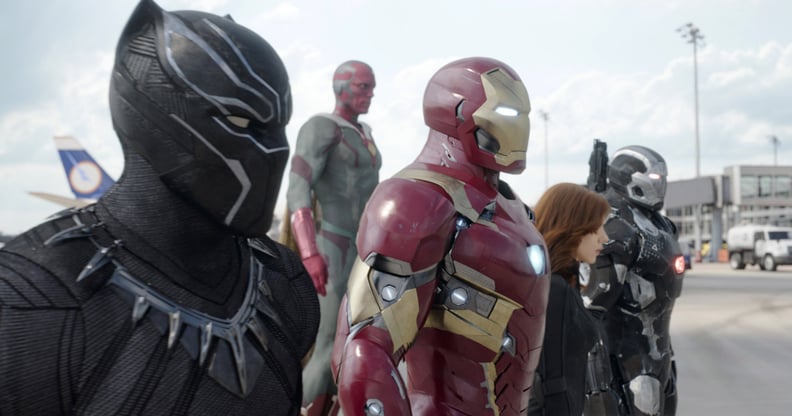 Team Iron Man in "Captain America: Civil War"