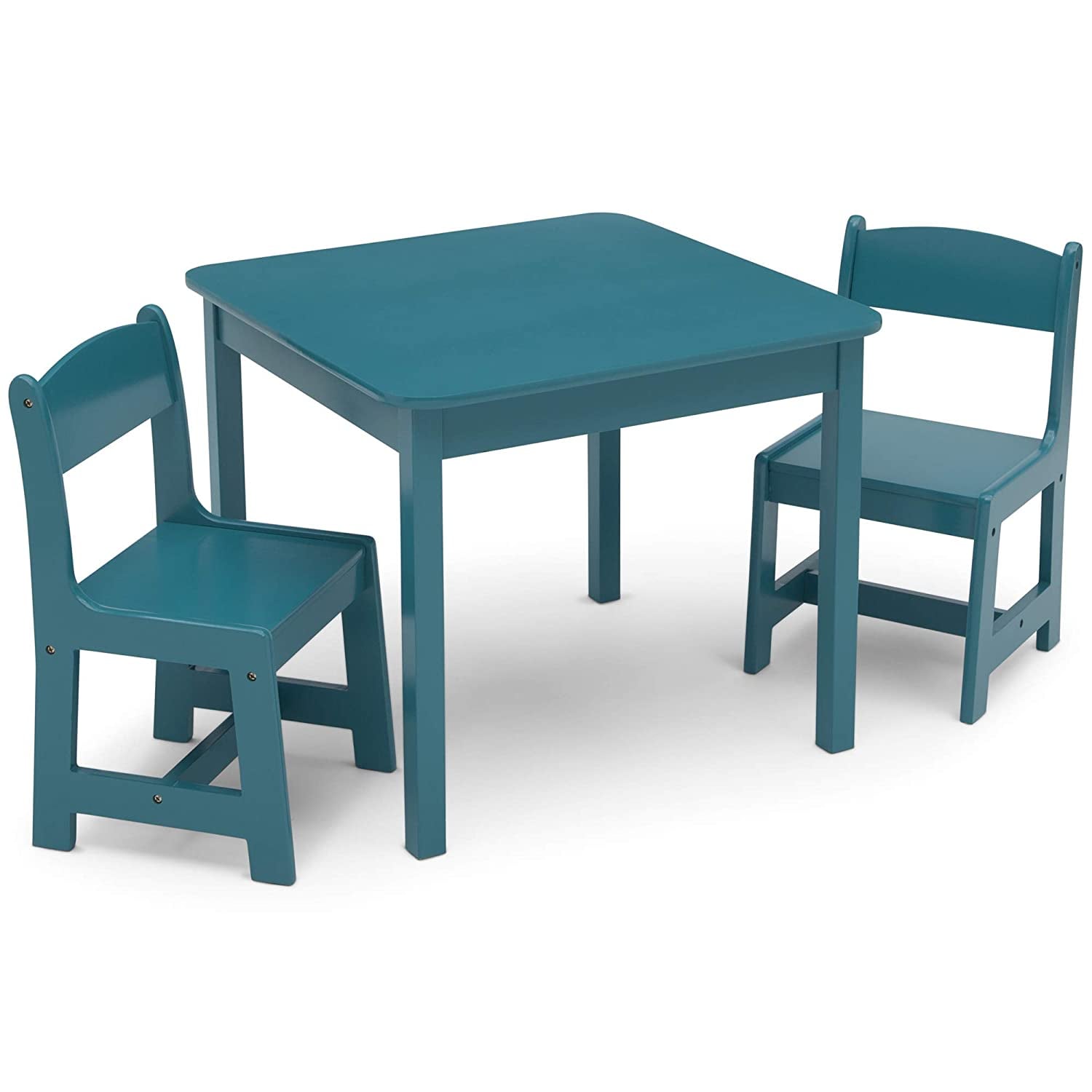 childrens wooden desk and chair set