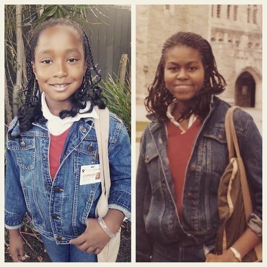 Girl Dresses Up Like College Michelle Obama at School