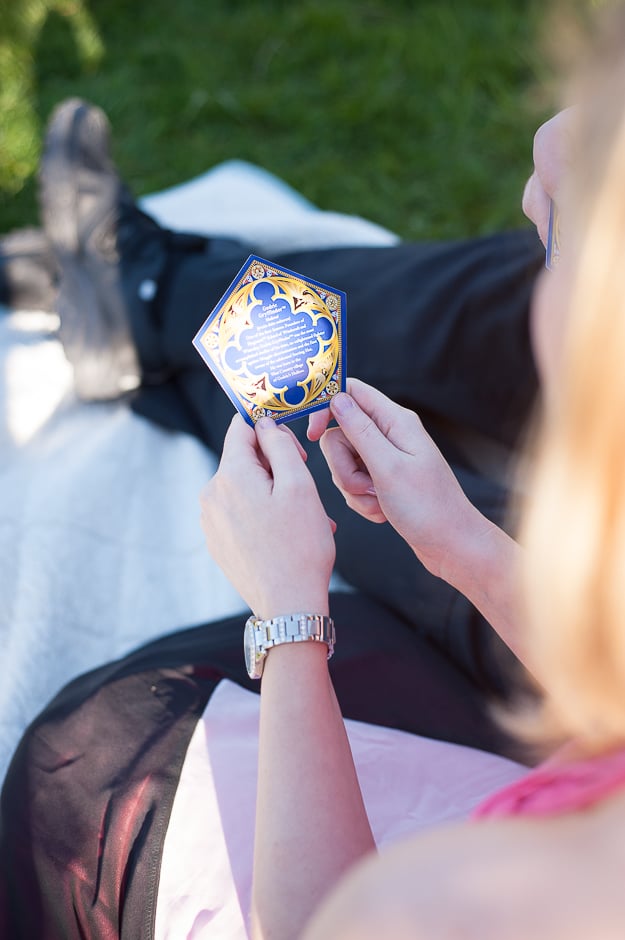 Disney and Harry Potter Engagement Shoot